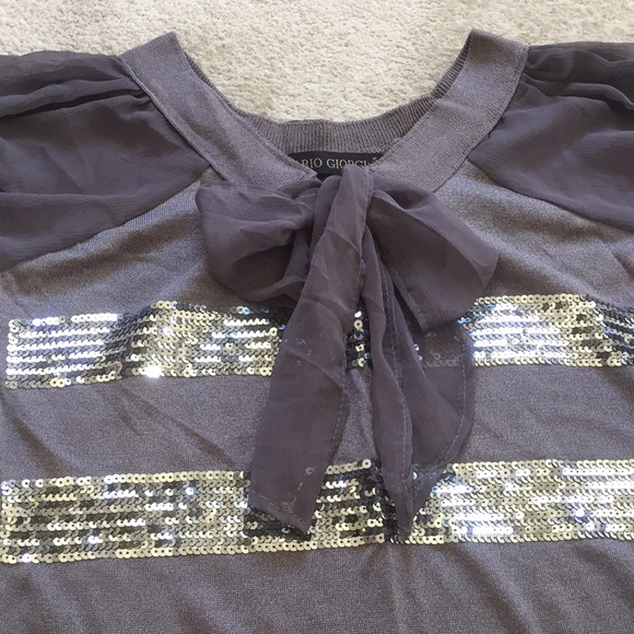 MARIO GIORGI , gray sweater - Picture 3 of 5